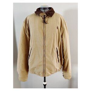 Polo by Ralph Lauren Tan Bomber Jacket